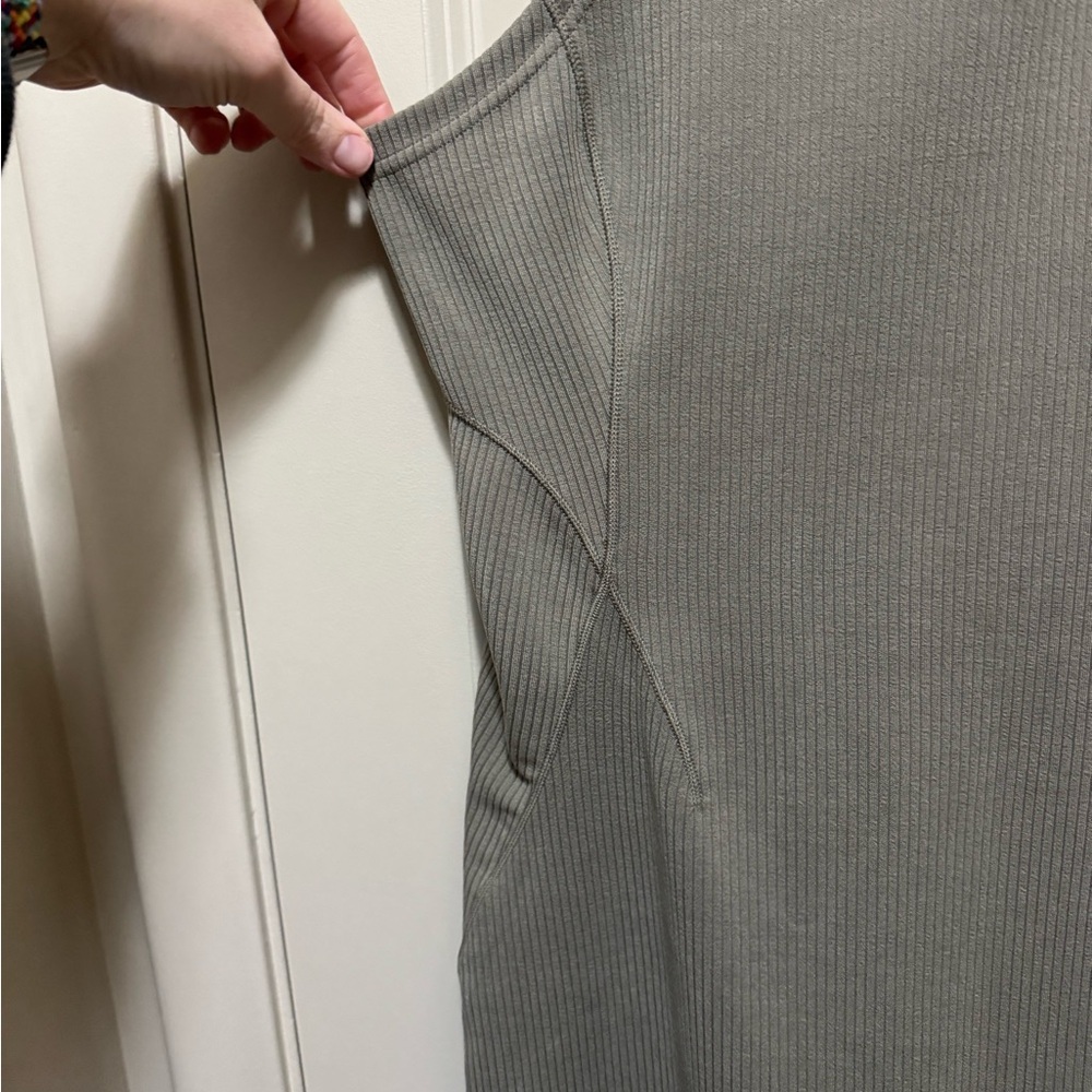 Lululemon Ribbed Softstreme Slim-Fit Tank Dress - Picture 8 of 9